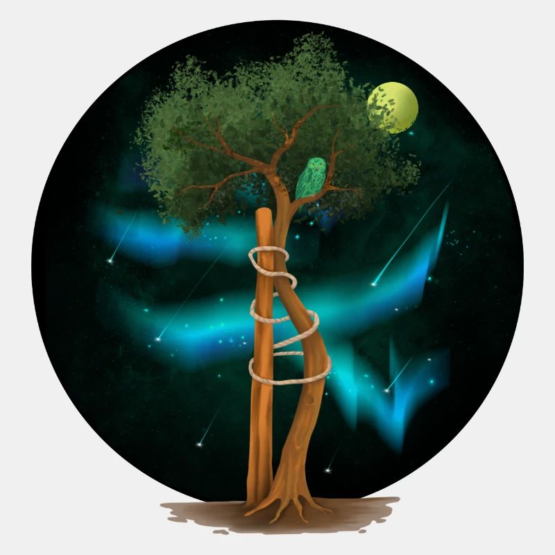 Arbre OT dans les aurores boréales (gOT it!)
