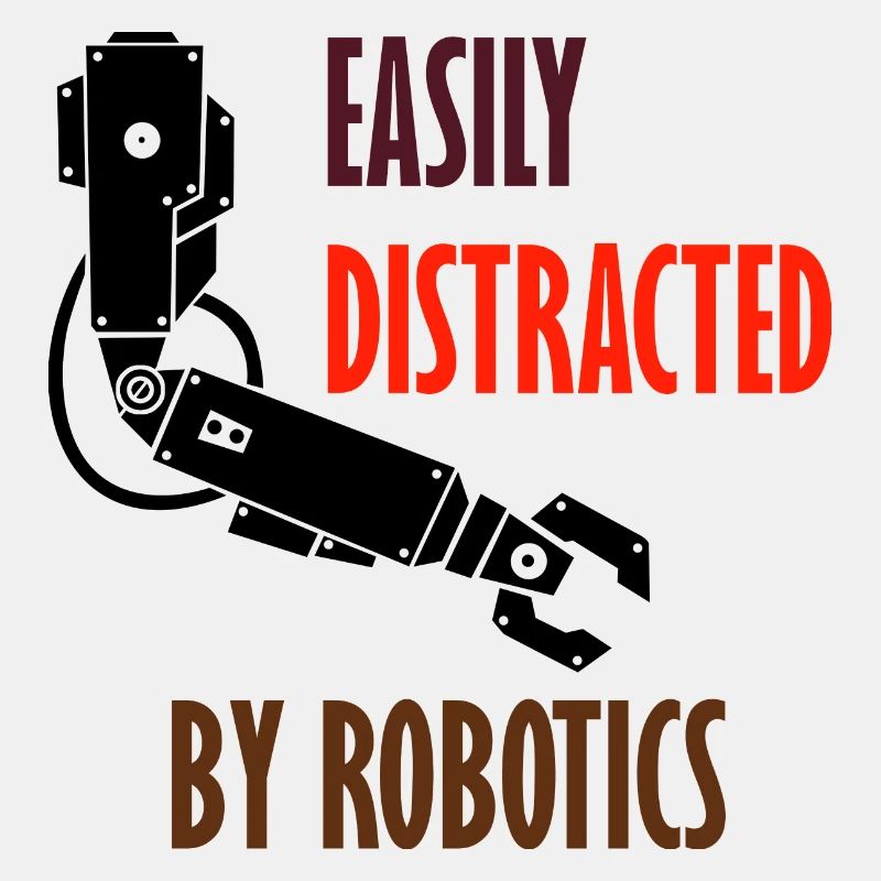 Abgelenkt durch Roboter Professional Coding