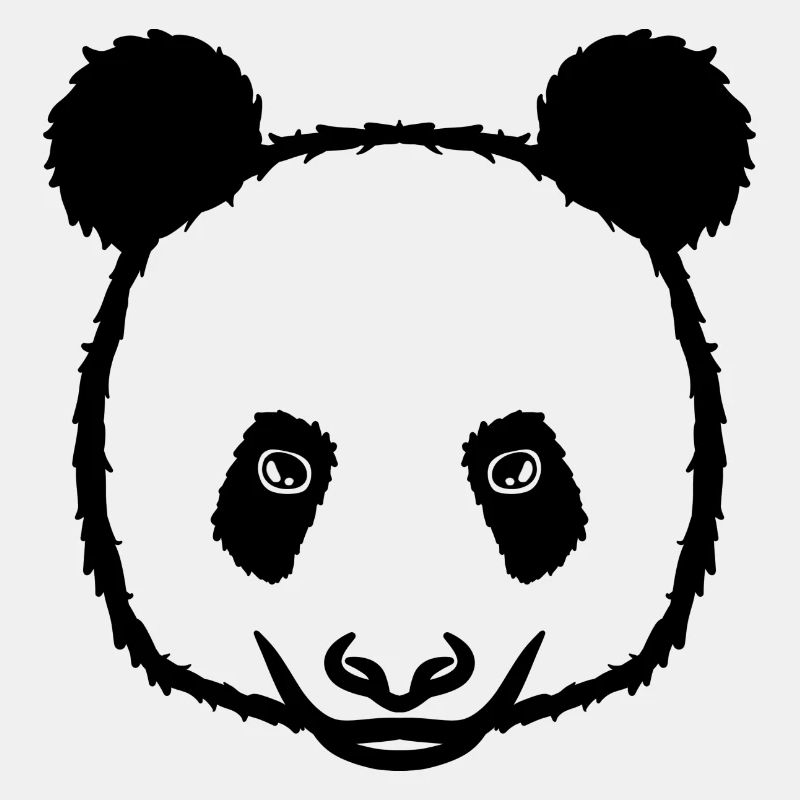 Panda schwarz