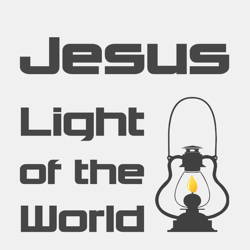 Conception chrétienne Jésus Lumière du Monde