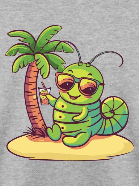 Wurm Sommer Strand Urlaub