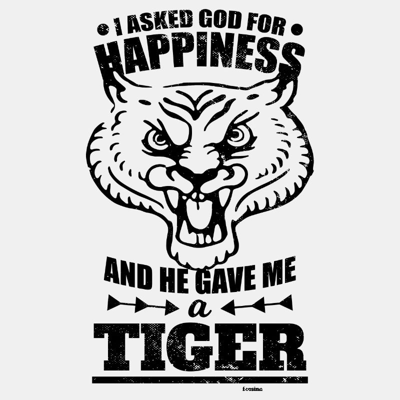 Gott Tiger Glück Spruch
