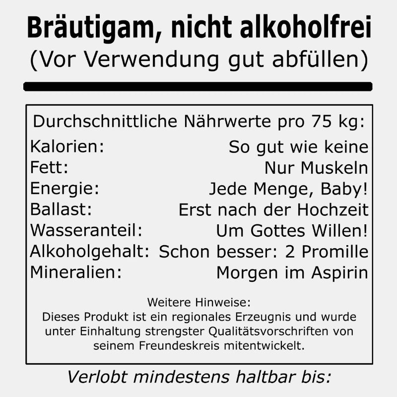 Shirt Junggesellenabschied