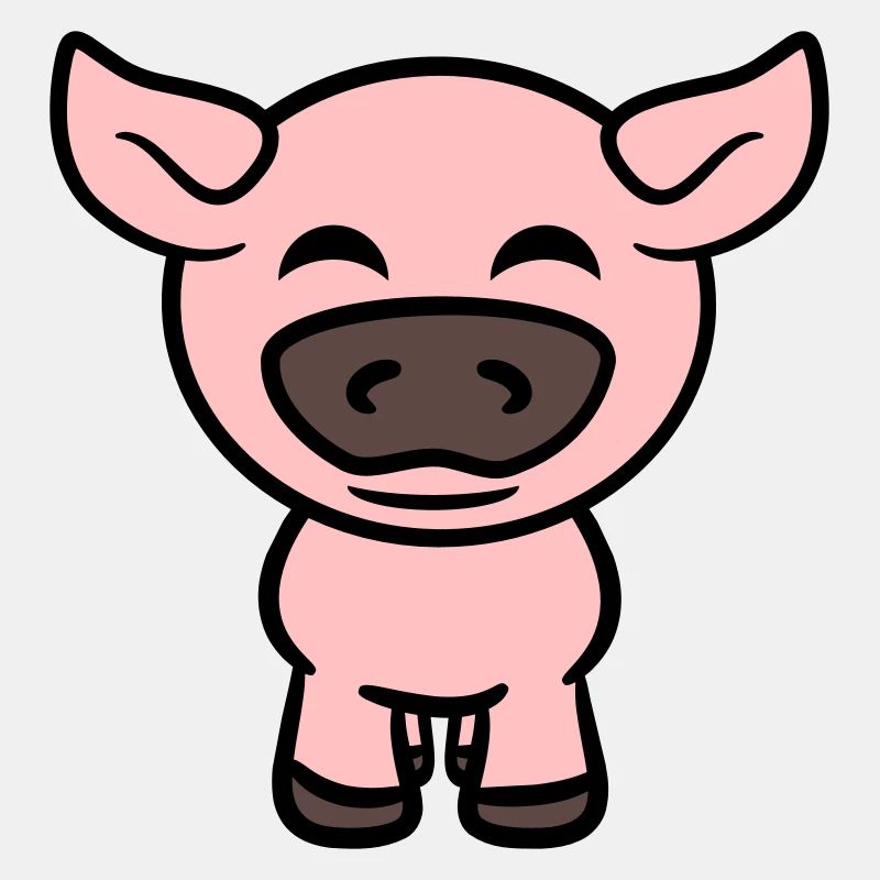 Petit Cochon Mignon Cochon Animal Amour