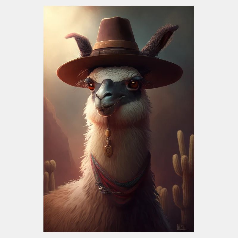 Lama Hat Drôle Doux