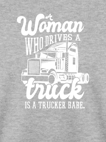 Trucker Babe LKW Fahrerin