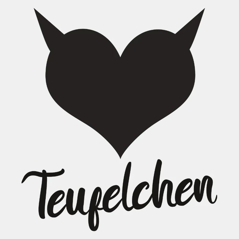 Teufelchen mit Herz Teufel Devil