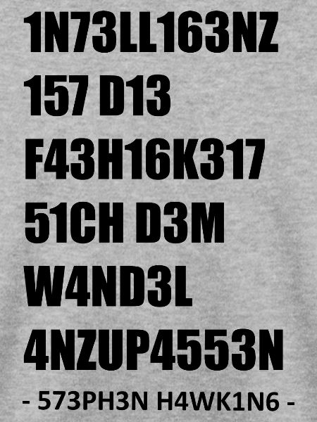 Intelligenz 1337 LEET [black]