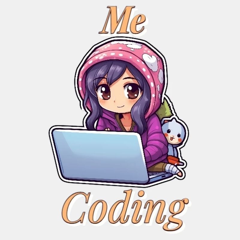 Coding Cutie: Anime Girl