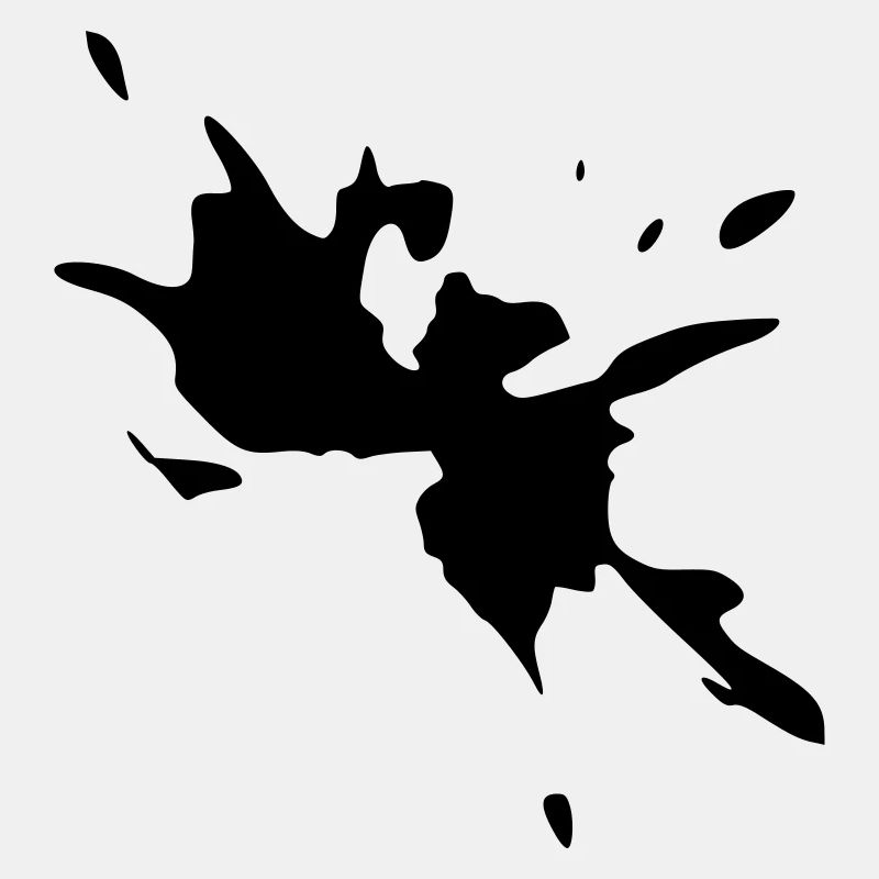 Fleck Klecks Farbklecks