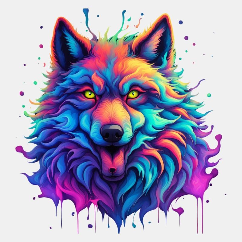 Pop Art Wolf