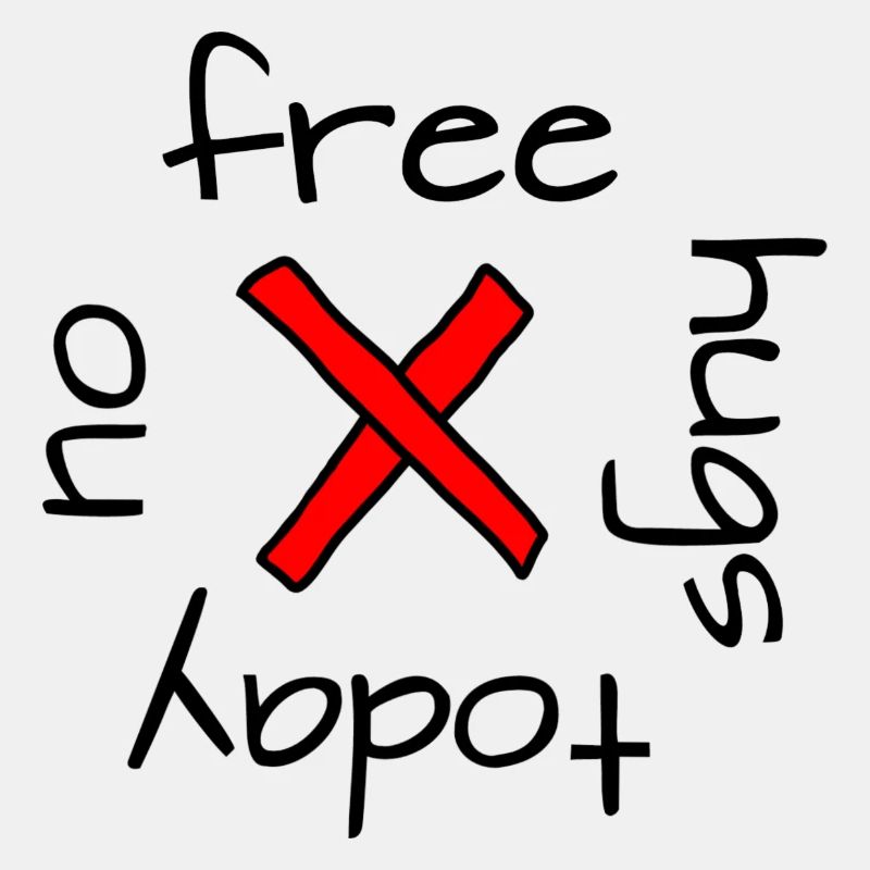 no free hugs today