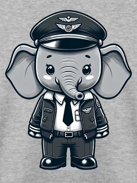 Cute Elephant Pilot