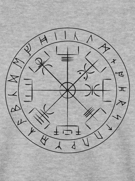 Vegvisir Wikinger Symbol