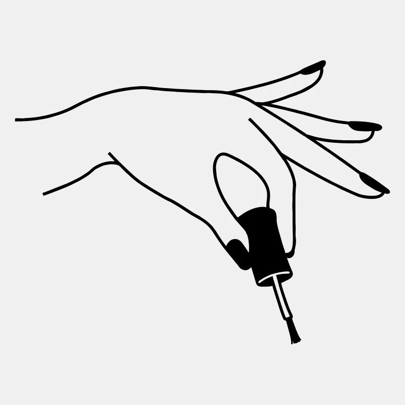 Vernis à ongles pédicure logo 2