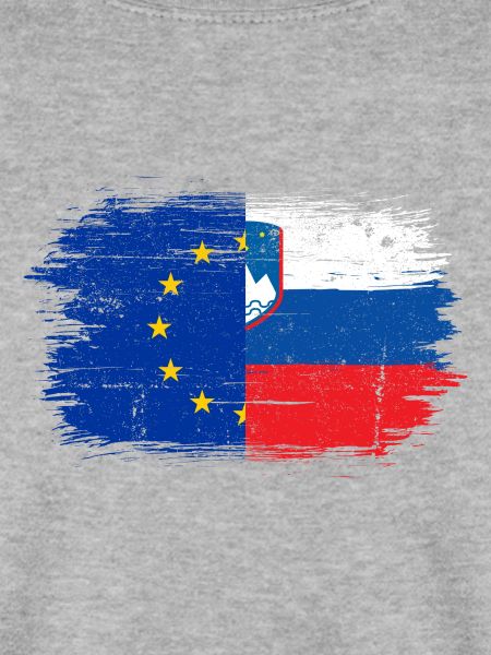 Fusion der EU-Slowenien-Flagge