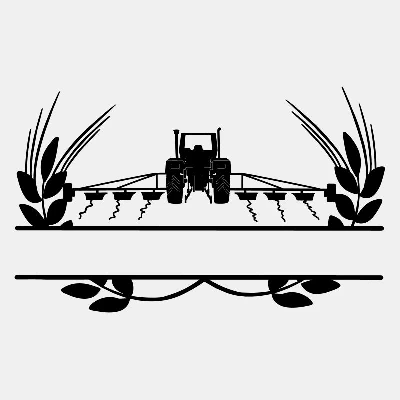 Ackerbau Traktor Getreideanbau