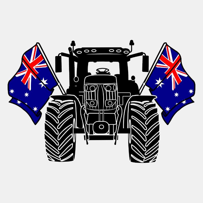 Tractor two flags Australia