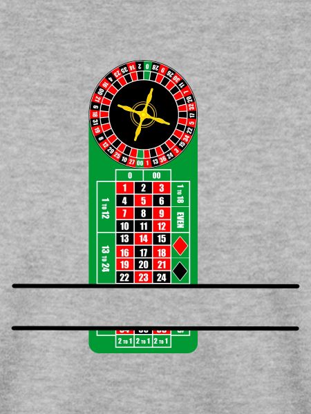 Roulette Cylinde und Tisch-Casino-Banner