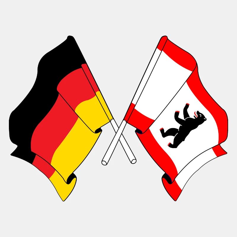 Flagge Deutschland, Berlin