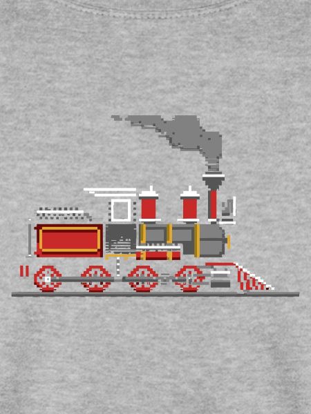 Dampflokomotive Pixelgrafik