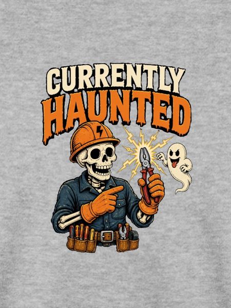 Derzeit verflucht – lustiger Halloween-Elektriker
