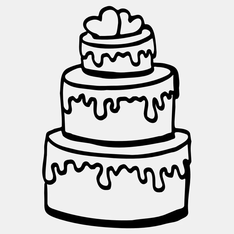 Wedding cake wedding party gift / wedding