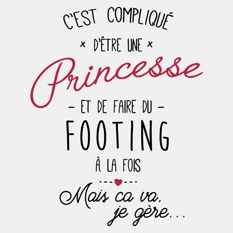 princesse et Footing