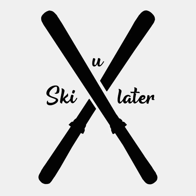 ski you later skifahren