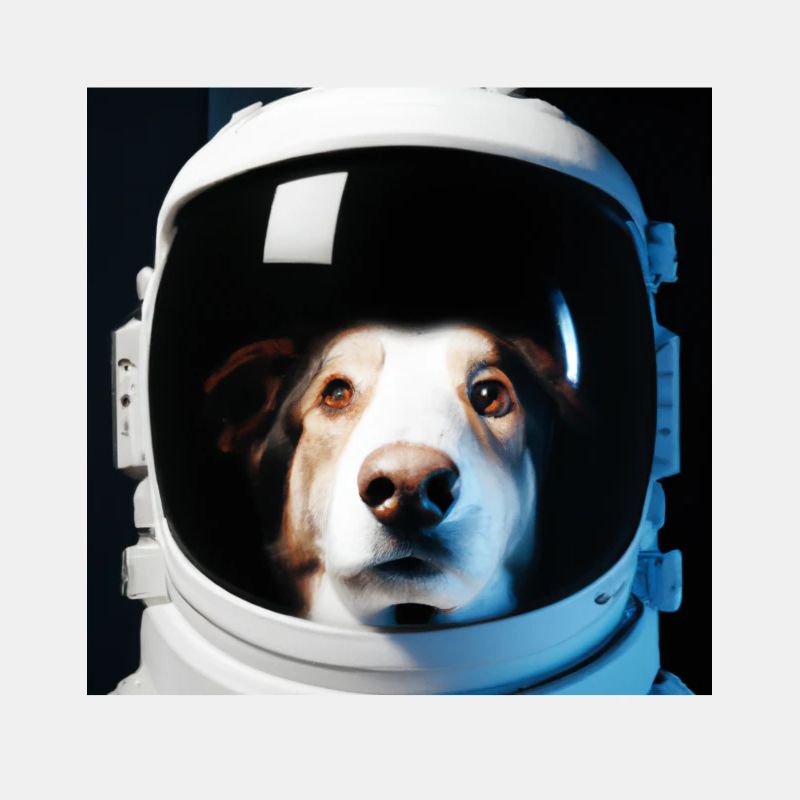Chien dans l’espace