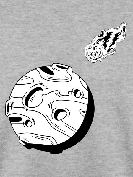Planet und Komet
