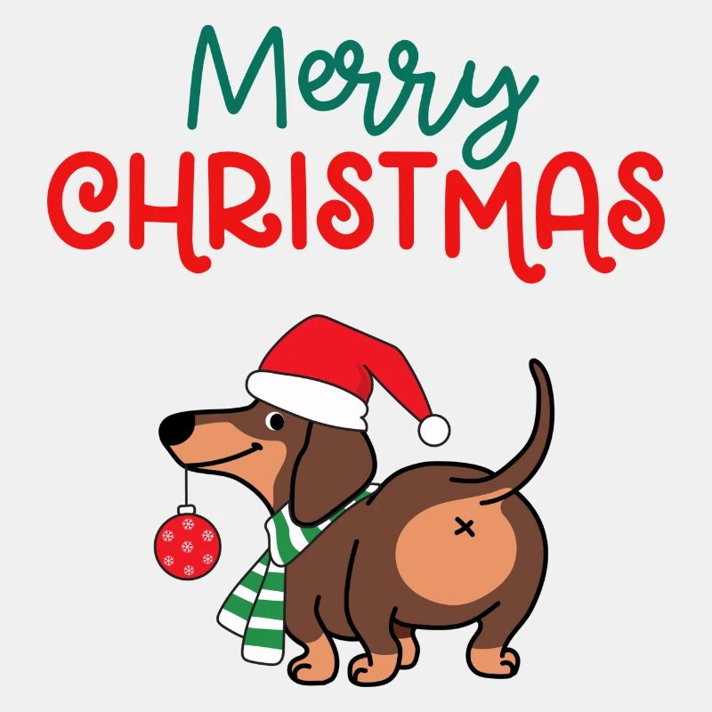 Merry Christmas, Dachshund