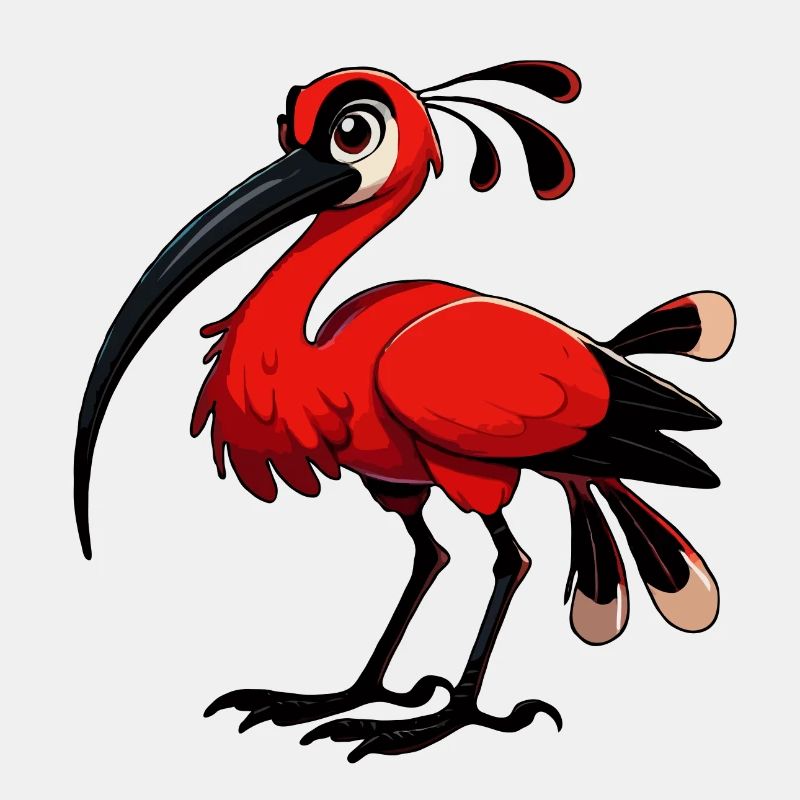 Scharlachroter Ibis