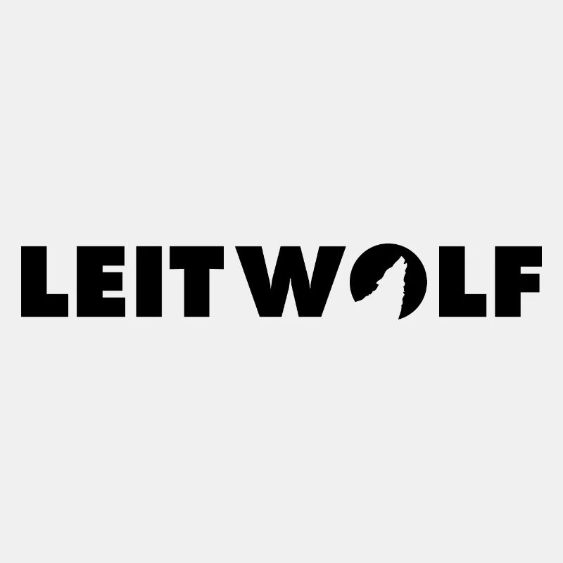 Leitwolf Schriftzug