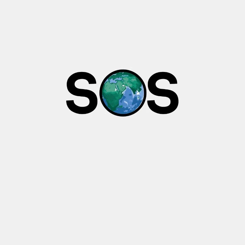 Erde Klimawandel Klimaschutz SOS