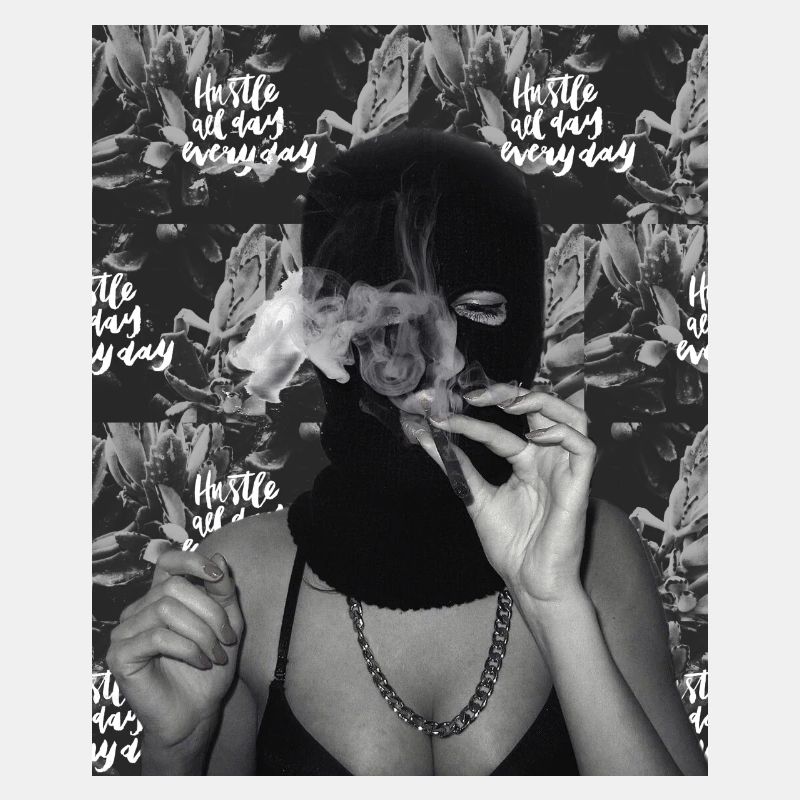 WEIßE BLUMEN HUSTLE