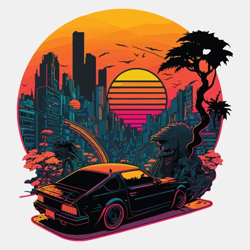 Cyber-Sonnenuntergang