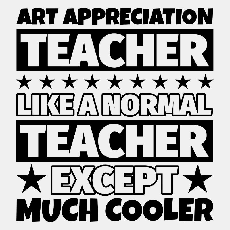 Cadeau d’enseignant d’appréciation de l’art