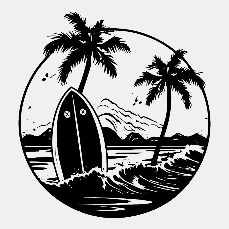 Ride the Waves with your surfboard