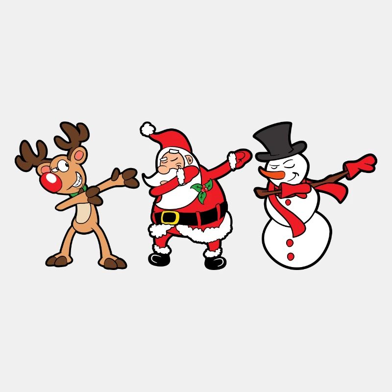 Weihnachten Dabbing Dab