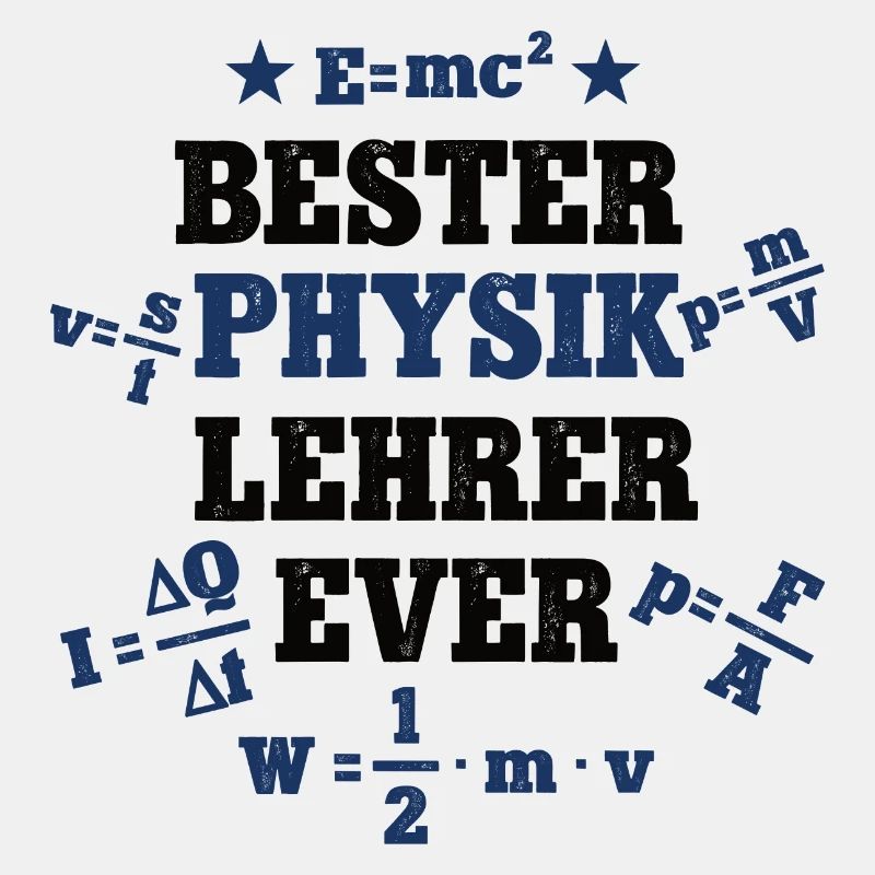 Bester Physik Lehrer Schule Physiklehrer Professor