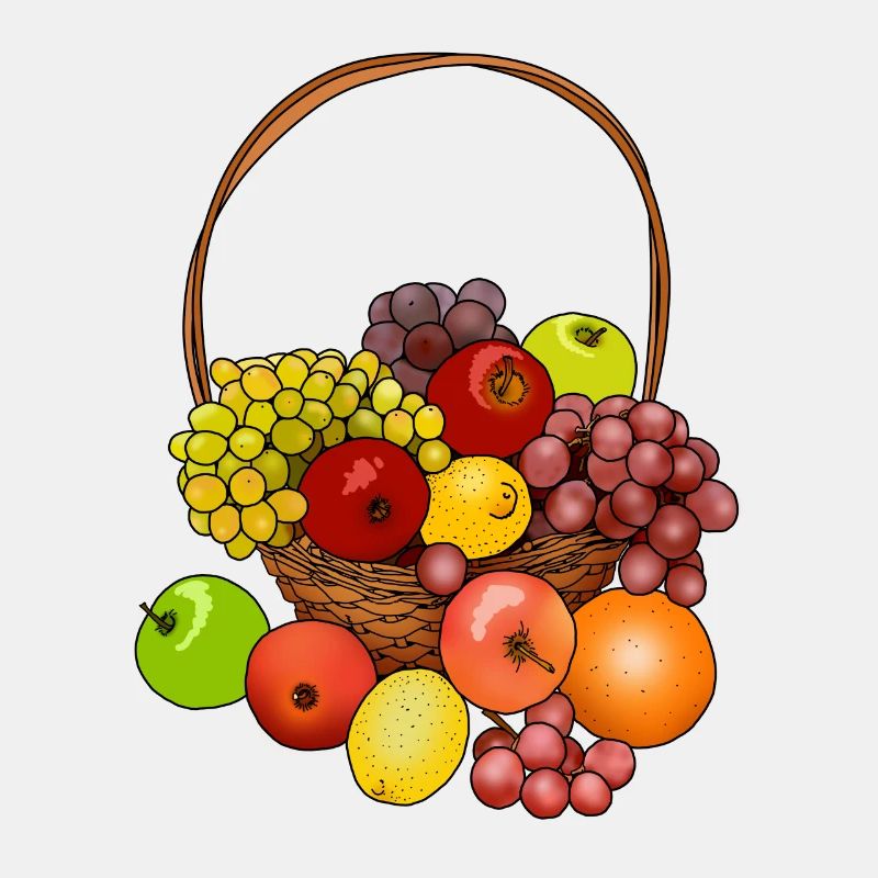 Fruit basket give away a great gift idea