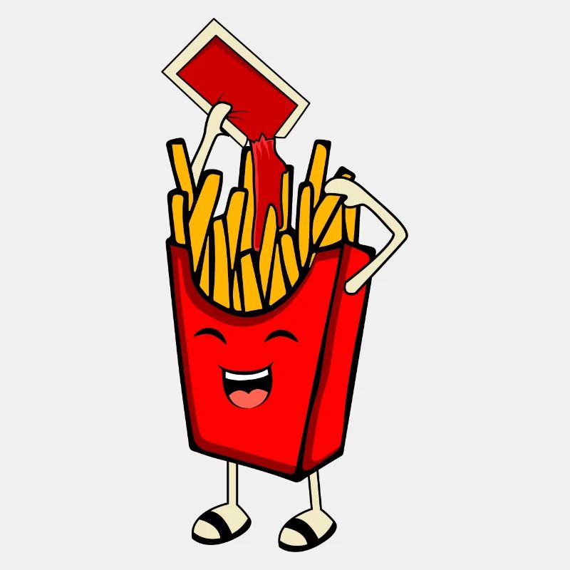Frites et sauce