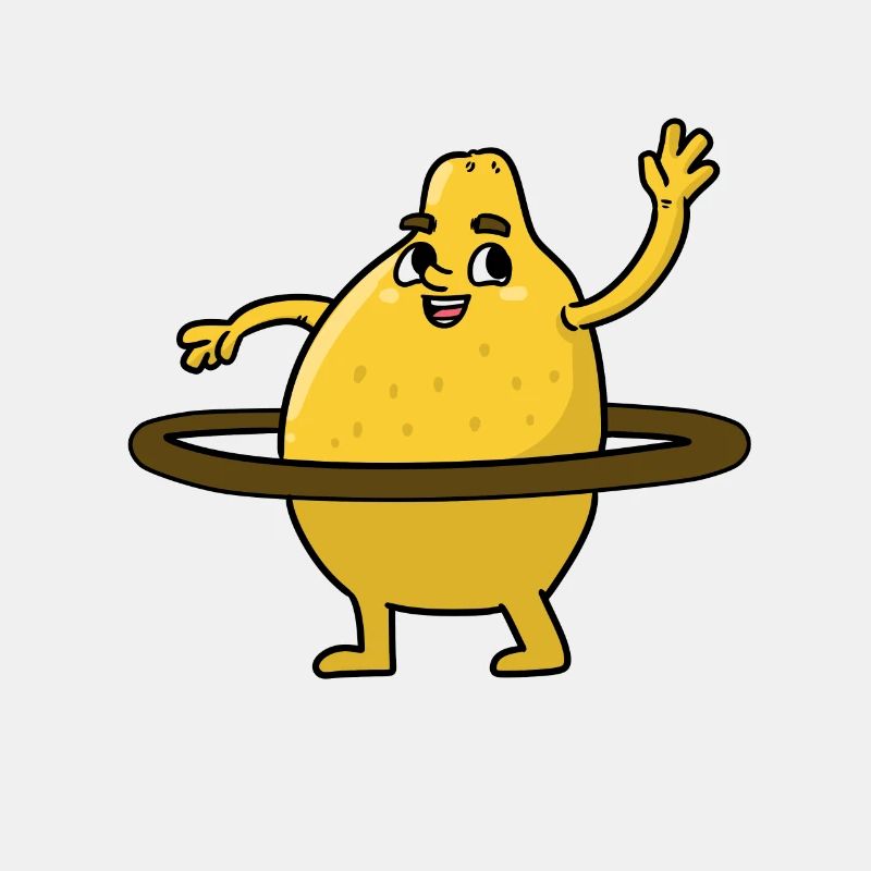 Hula Hoop Lemon , Zitrone Dance
