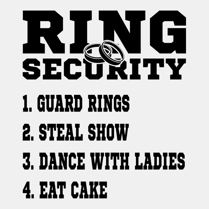 Ring Security Tasks list cadeaux de mariage