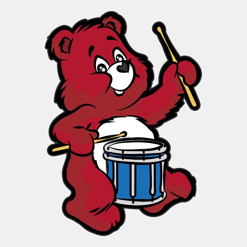 TEDDY Ours Percussion Tambour Snare Drum