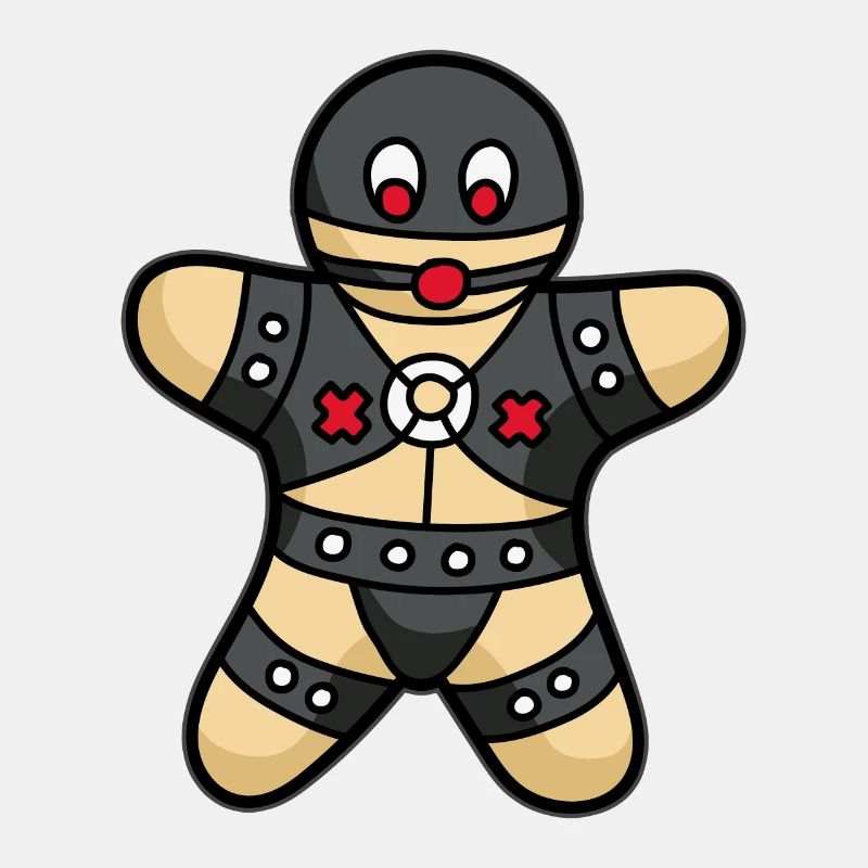 versauter gingerbread man BDSM sadomaso slave