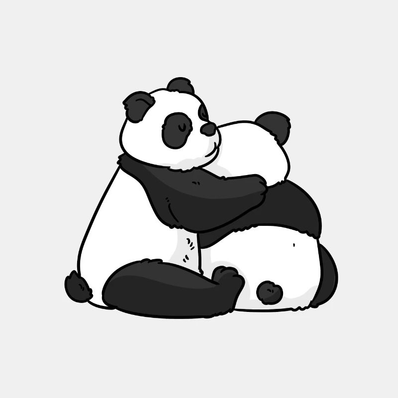 Panda aimant