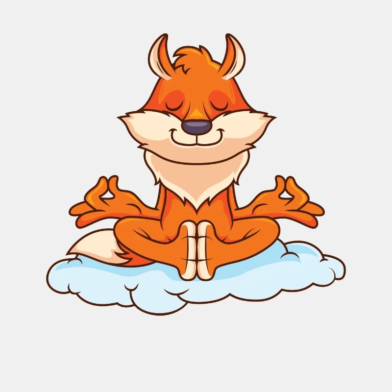 Yoga Meditation Fuchs Geschenke