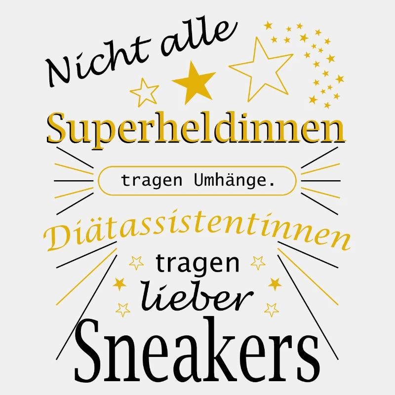 Diätassistentin Superheldin Ernährung Beruf